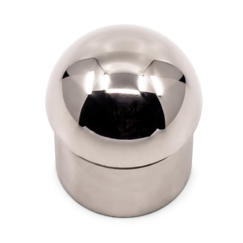 AWR Solutions - Dome End Cap to suit 1" (25.4mm) x 1.5mm Round Tube 316 Grade Stainless Steel - Mirror Polish