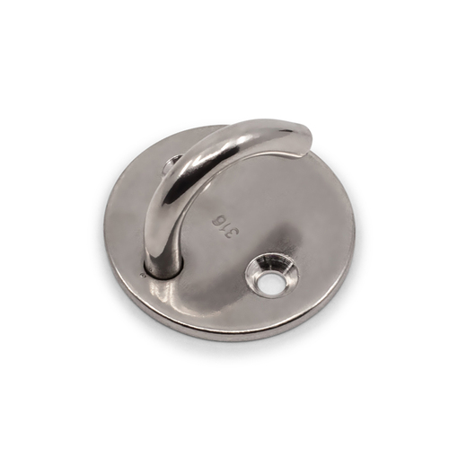 AWR Solutions - Pad Eye Round Open 6mm 8mm 304 Stainless Steel