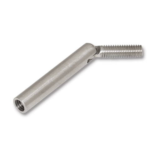 AWR Solutions - Angle Connector M6 x 15mm Left Hand Thread - 316 Grade Stainless Steel
