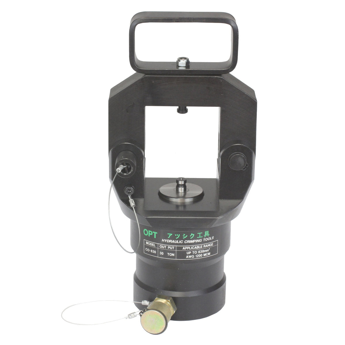 OPT Hydraulic Swage Press CO-630 30T with Pressure Gauge