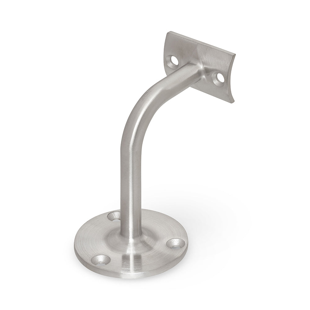Handrail Support to suit 2 (50.8mm) x 1.6mm Round Tube 316 Grade Stainless Steel - Satin Finish