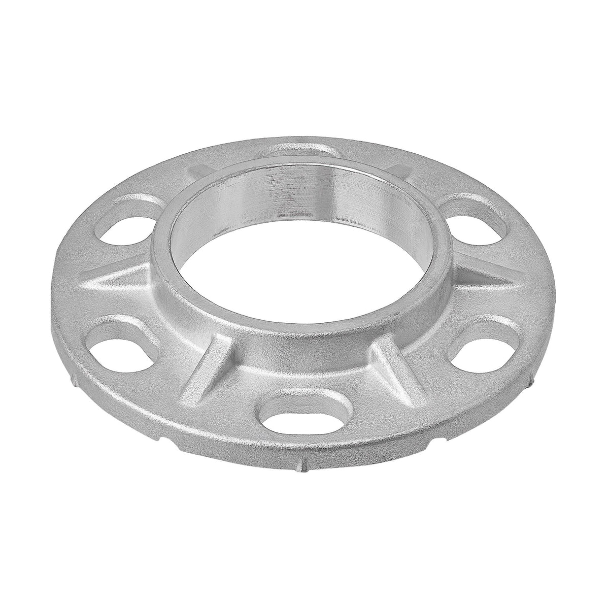 Round Post Base Plate to Suit 50.8mm Tube 316 Grade Stainless Steel - Mill Finish
