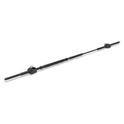 BlackEtch Factory Swaged Wire Balustrade - Rig Fork System with Screw Eyes - Suits Timber Posts