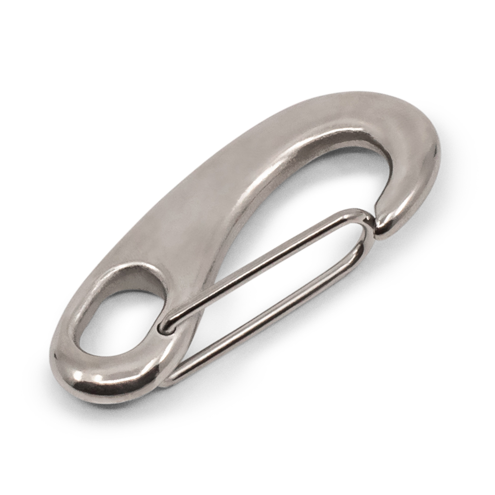 6mm STAINLESS STEEL 316 SNAP HOOK CARABINER MOUNTING SHADE SAIL CLIMBING DEF 