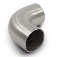 AWR Solutions - Living Designs Timber Handrail 90 Degree Joiner Satin Finish - 316 Grade Stainless Steel