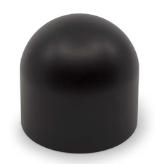 AWR Solutions - Living Designs Timber Handrail Domed End Cap Matt Black - 316 Grade Stainless Steel
