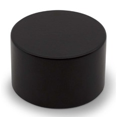 AWR Solutions - Living Designs Timber Handrail Flat End Cap Matt Black - 316 Grade Stainless Steel