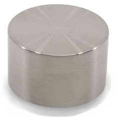 AWR Solutions - Living Designs Timber Handrail Flat End Cap Satin Finish - 316 Grade Stainless Steel