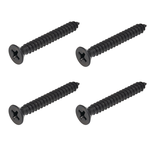AWR Solutions - BlackEtch Self Tapping Screw CSK Head Phillips Drive 14g x 25mm (1") - 304 Grade Stainless Steel  - 4 PACK for RHS Posts