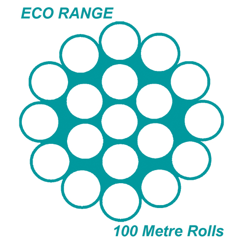 AWR Solutions - 3.2mm 1 x 19 Wire Rope - 316 Grade Stainless Steel - 100 Metre Rolls