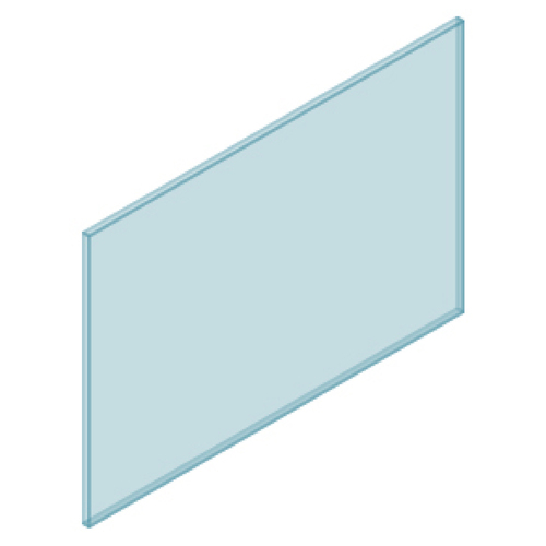 AWR Solutions - glass balustrade panel no holes 10mm
