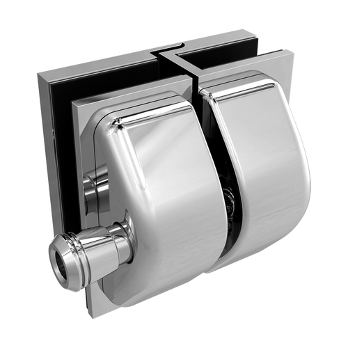 AWR Solutions - Latch Glass to Glass - 316 Grade Stainless Steel - Mirror Polish