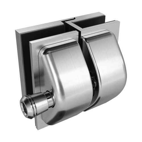 AWR Solutions - Latch Glass to Glass - 316 Grade Stainless Steel - Satin Finish