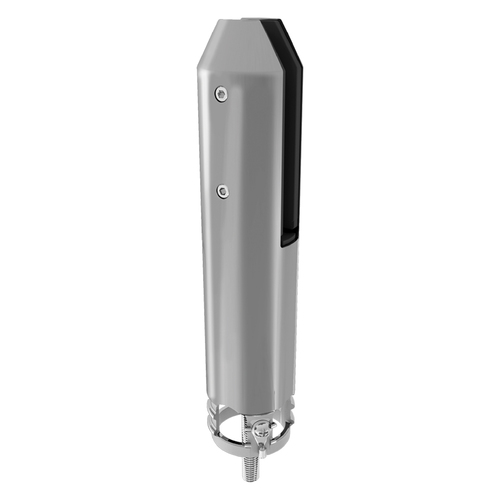 AWR Solutions - round core drilled spigot duplex 2205 grade stainless steel mirror polish
