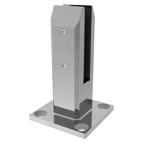 AWR Solutions - square deck mount spigot duplex 2205 grade stainless steel mirror polish