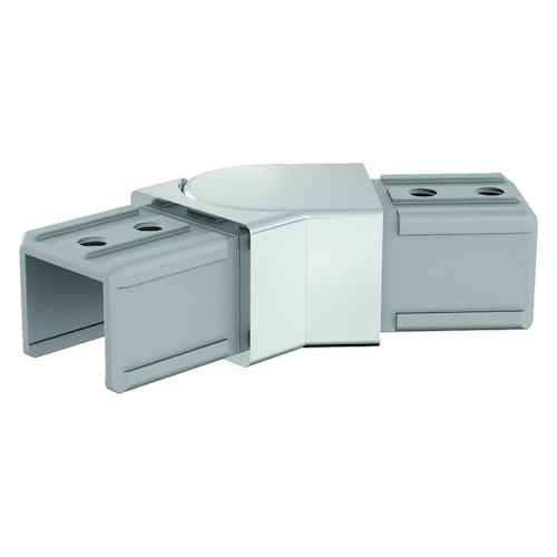 AWR Solutions - RHS adjustable horizontal joiner mirror polish 316 grade stainless steel