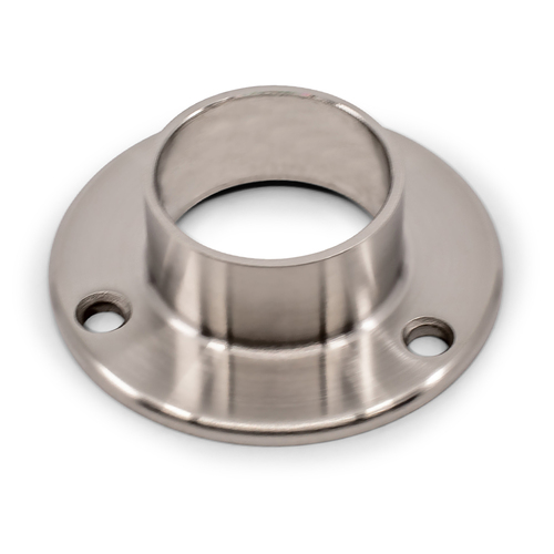 AWR Solutions - round post flange satin finish 316 grade stainless steel