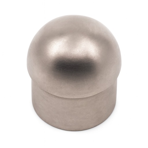 AWR Solutions - Domed End Cap to suit 2" (50.8mm) x 1.5mm Round Tube 316 Grade Stainless Steel - Satin Finish