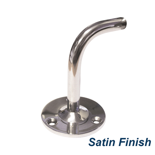AWR Solutions - Handrail Support With No Top 316 Grade Stainless Steel - Satin Finish