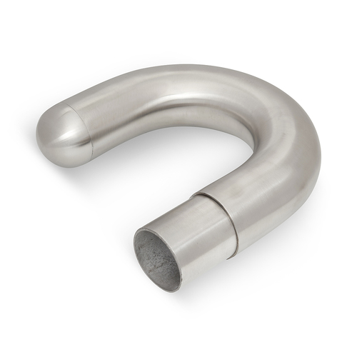 AWR Solutions - 180 degree Handrail Bend to suit 2"  Round Tube 316 Grade Stainless Steel - Satin Finish