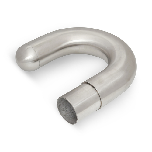 AWR Solutions - 180 Degree Handrail Bend to suit Round Tube 316 Grade Stainless Steel - Satin Finish - SIZES: 38.1mm, 50.8mm