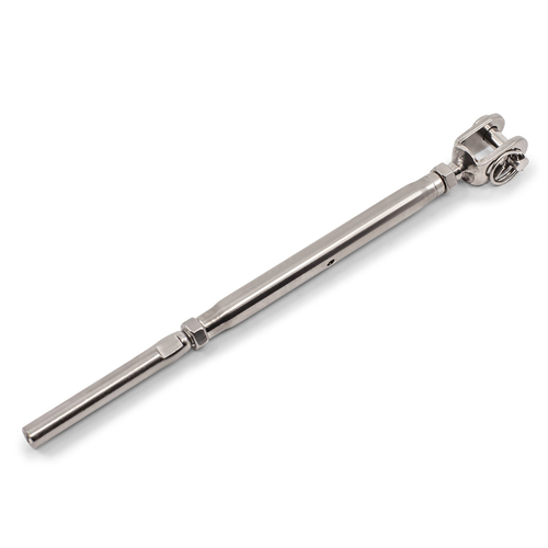 AWR Solutions - Premium Rigging Screw Jaw/ Swage M5 to Suit 3.2mm Wire 316 Grade Stainless Steel - Mirror Polish