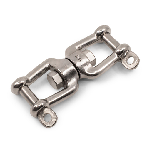 AWR Solutions - Swivel JawJaw Shackle 6mm 8mm 10mm 12mm 316 Marine Grade Stainless Steel