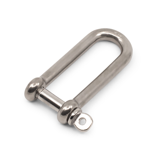 AWR Solutions - Shackle D Long M6 M8 M10 M12 316 Marine Grade Stainless