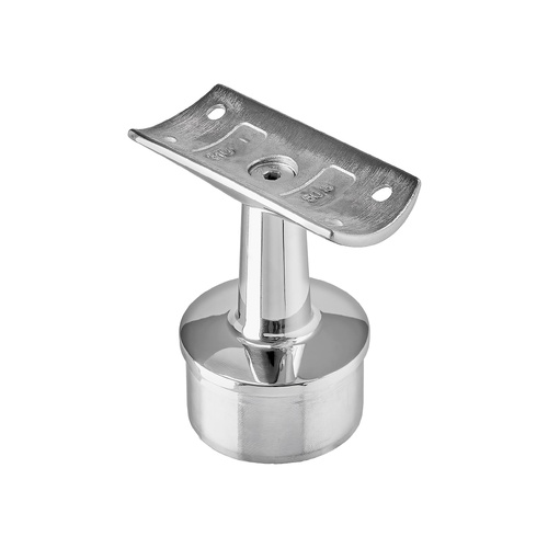 AWR Solutions - Intermediate Post Top - Round Handrail - Round Base 50.8mm x 1.6mm - Mirror Polish - 316 Stainless Steel