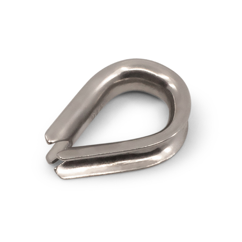 AWR Solutions - Wire Rope Thimble to Suit 3.2mm Wire - 316 Grade Stainless Steel