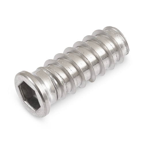 AWR Solutions - Threaded Timber Inserts M6 x 32mm RHT - 304 Grade Stainless Steel