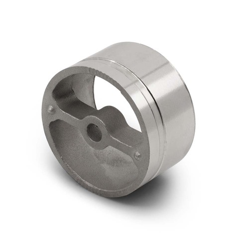 AWR Solutions - Living Designs Timber Handrail Connector Mill Finish - 304 Grade Stainless Steel
