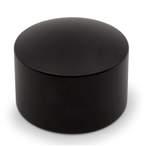 AWR Solutions - Living Designs Timber Handrail Radiused End Cap Matt Black - 316 Grade Stainless Steel