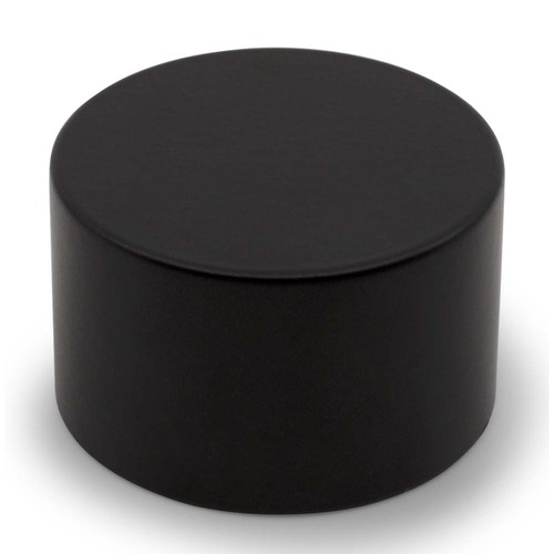 AWR Solutions - Living Designs Timber Handrail Flat End Cap Matt Black - 316 Grade Stainless Steel