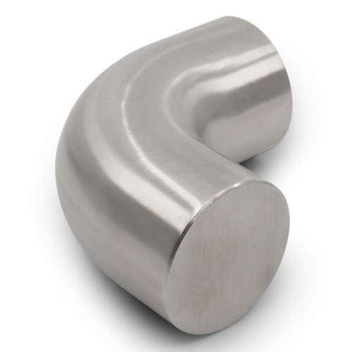 AWR Solutions - Living Designs Timber Handrail 90 Degree End Cap Satin Finish - 316 Grade Stainless Steel