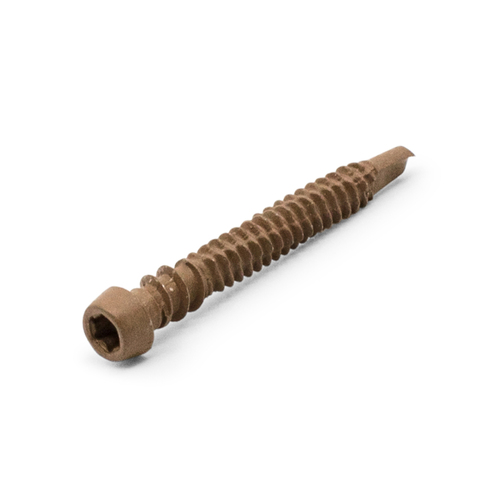 AWR Solutions - Trex starborn metal coloured screw havana gold