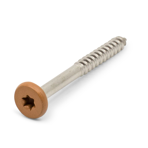 AWR Solutions - Trex Fascia Screw Tiki Torch 9g x 48mm - 305 Grade Stainless Steel - 100 PACK
