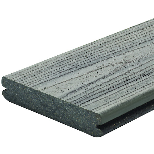 AWR Solutions - trex transcend composite decking board island mist grooved edge