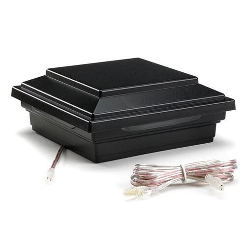 AWR Solutions - Trex 100mm x 100mm LED Flat Post Cap