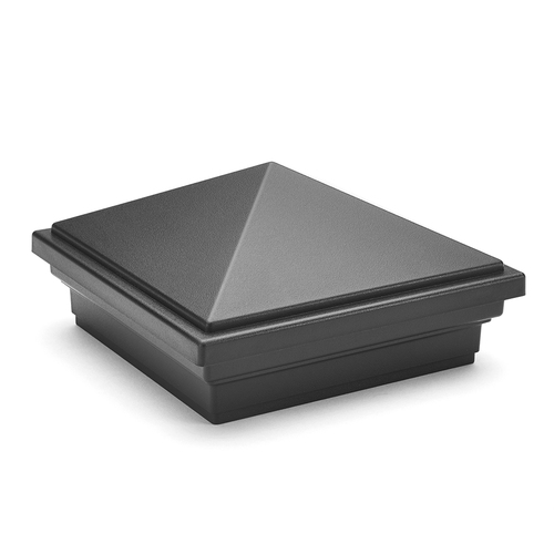AWR Solutions - Trex 100mm x 100mm Pyramid Post Cap - Charcoal Black