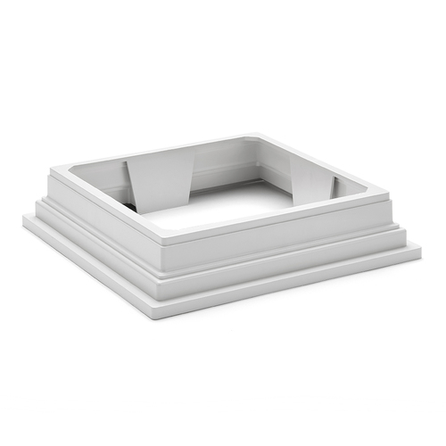 AWR Solutions - Trex 100mm x 100mm Post Sleeve Skirt - Classic White