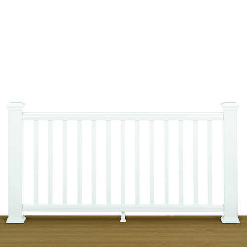 AWR Solutions - Trex Railing Kit for Flat Sections 1060mm x 2320mm - Classic White