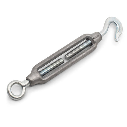 Turnbuckle Hook/ Eye Forged Type Galvanised - SIZES: M6 - M28