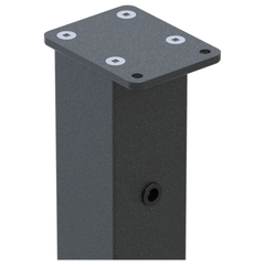 Black Powder Coated