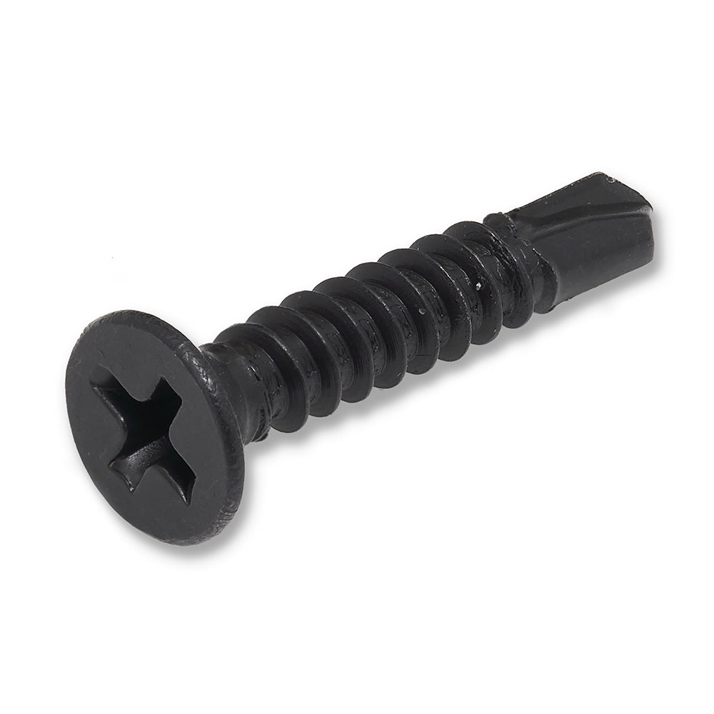 BlackEtch Screw Self Drill 304 Grade Stainless Steel CSK Phillips Drive  8g x 22mm