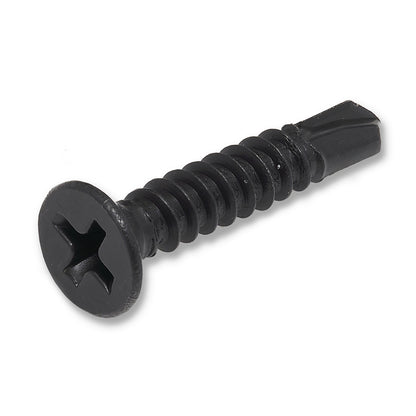 BlackEtch Screw Self Drill 304 Grade Stainless Steel CSK Phillips Drive  8g x 22mm