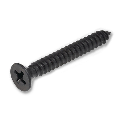 BlackEtch Screw Self Tapper 304 Grade Stainless Steel CSK Phillips Drive 8g x 32mm (1-1/4)