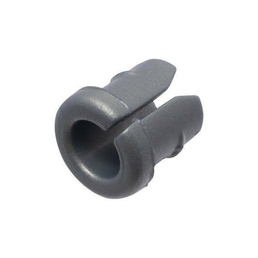 Grommet Split for 3.2-4mm wire - Suits 1.6‐2mm Wall Thickness - Silver - Hole Size: 8mm