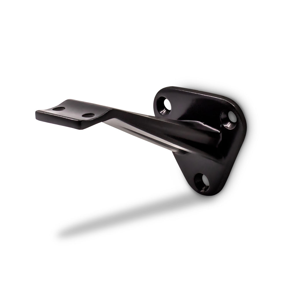 Handrail Bracket To Suits 50.8mm Round or Flat Handrail - Black