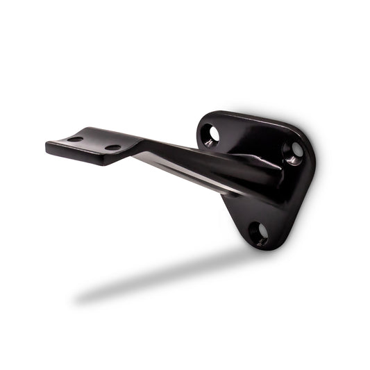 Handrail Bracket To Suits 50.8mm Round or Flat Handrail - Black